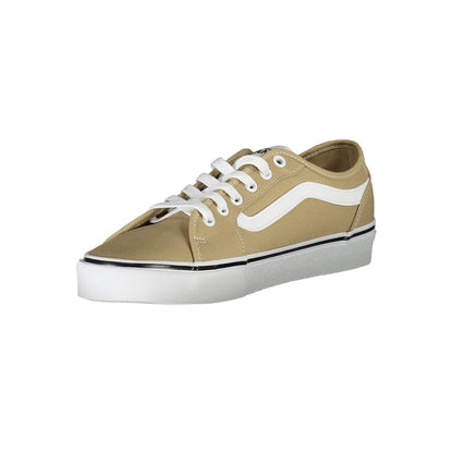Beige Polyester Sneaker-Vans-LabelTerrace.com