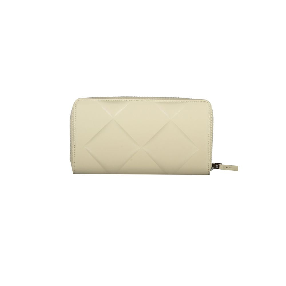 Beige Polyester Wallet-Calvin Klein-LabelTerrace.com