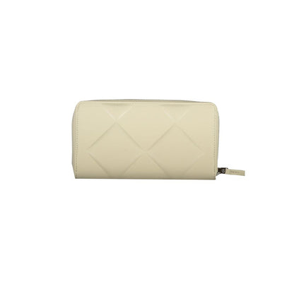 Beige Polyester Wallet-Calvin Klein-LabelTerrace.com