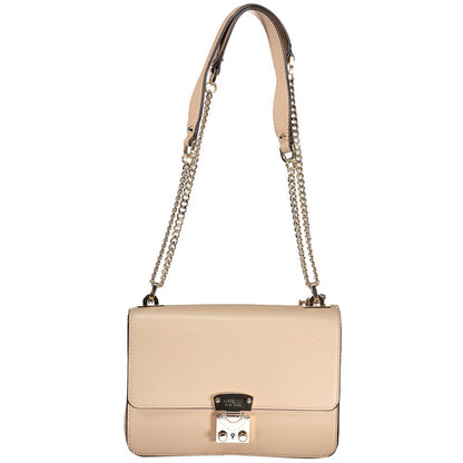 Beige Polyethylene Handbag-Guess Jeans-LabelTerrace.com