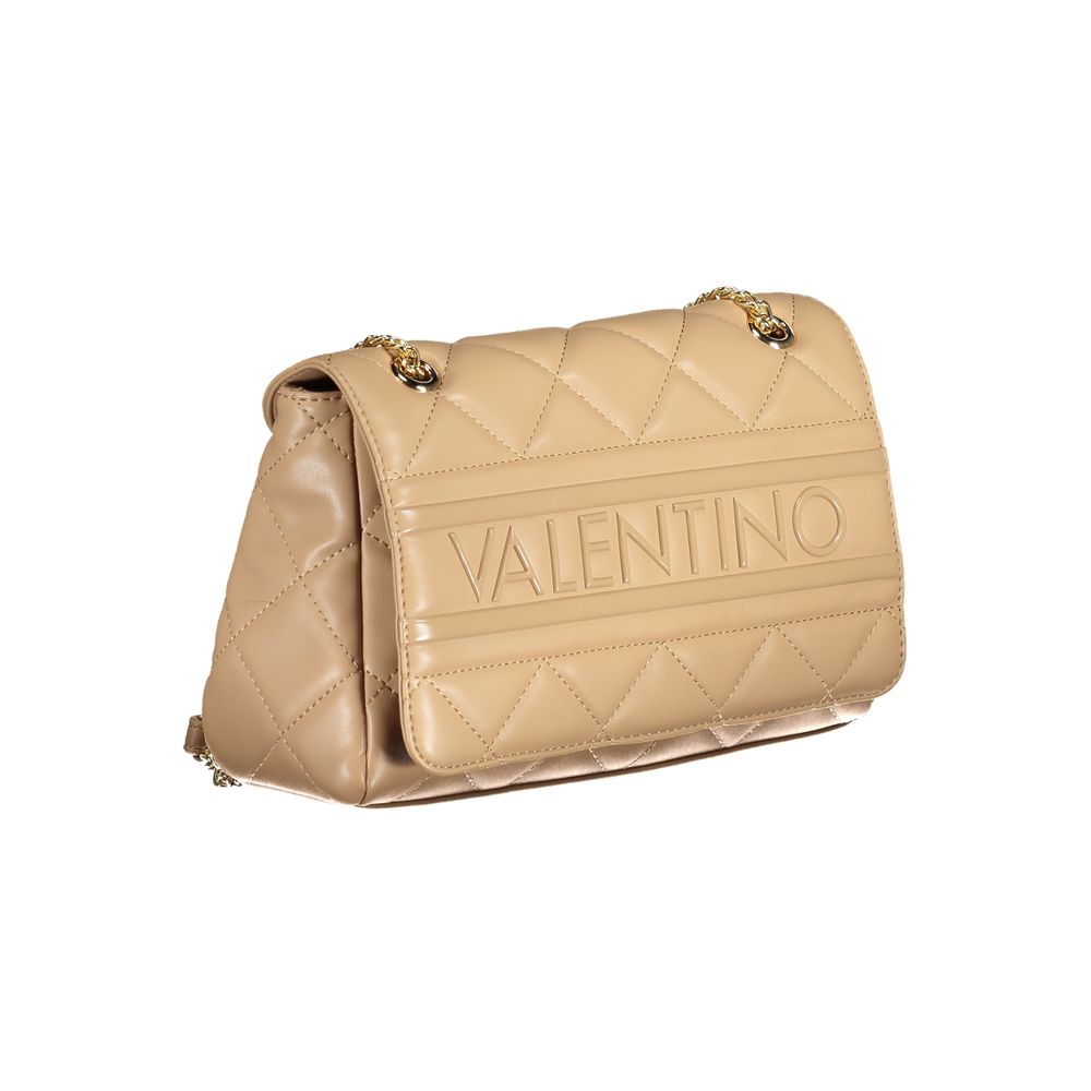 Beige Polyethylene Handbag-Mario Valentino-LabelTerrace.com