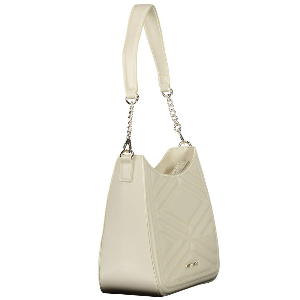 Beige Polyethylene Handbag-Mario Valentino-LabelTerrace.com