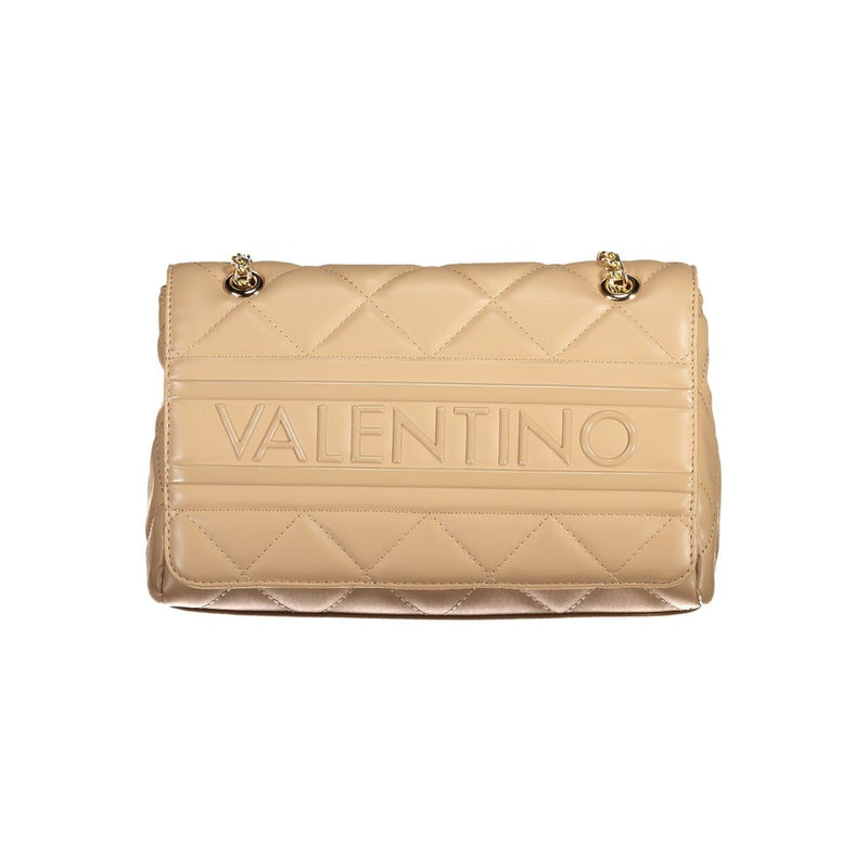 Beige Polyethylene Handbag-Mario Valentino-LabelTerrace.com