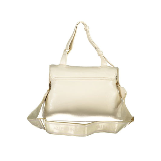 Beige Polyethylene Women Handbag-Mario Valentino-LabelTerrace.com