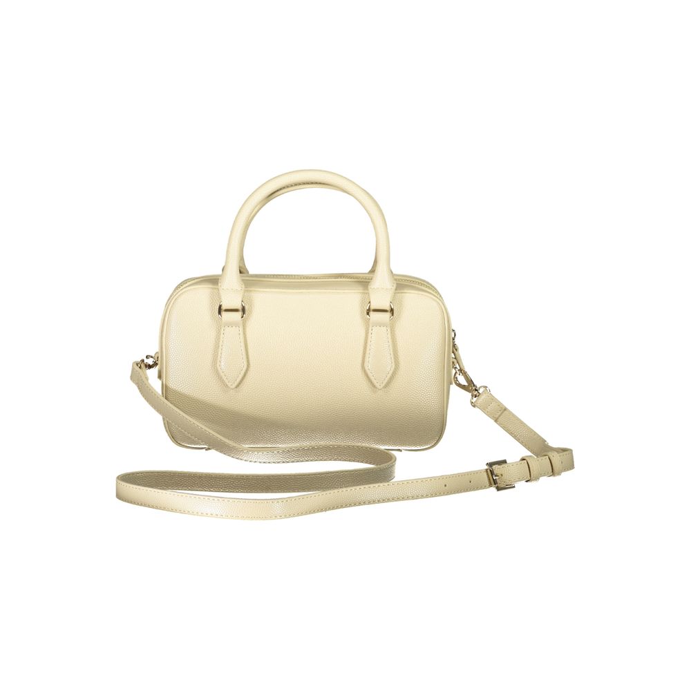 Beige Polyethylene Women Handbag-Mario Valentino-LabelTerrace.com