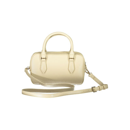 Beige Polyethylene Women Handbag-Mario Valentino-LabelTerrace.com