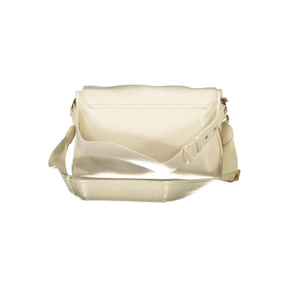 Beige Polyethylene Women Handbag-Mario Valentino-LabelTerrace.com