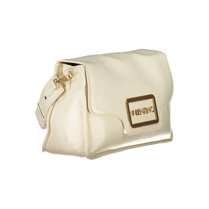 Beige Polyethylene Women Handbag-Mario Valentino-LabelTerrace.com
