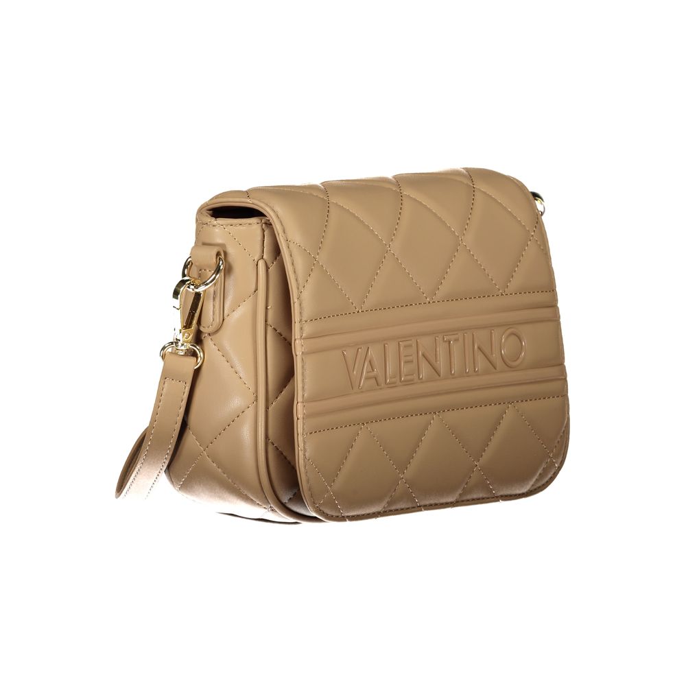 Beige Polyethylene Women Handbag-Mario Valentino-LabelTerrace.com