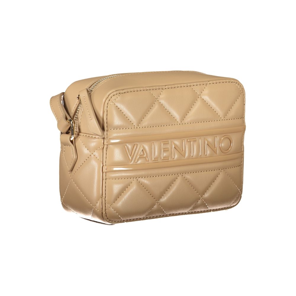 Beige Polyethylene Women Handbag-Mario Valentino-LabelTerrace.com