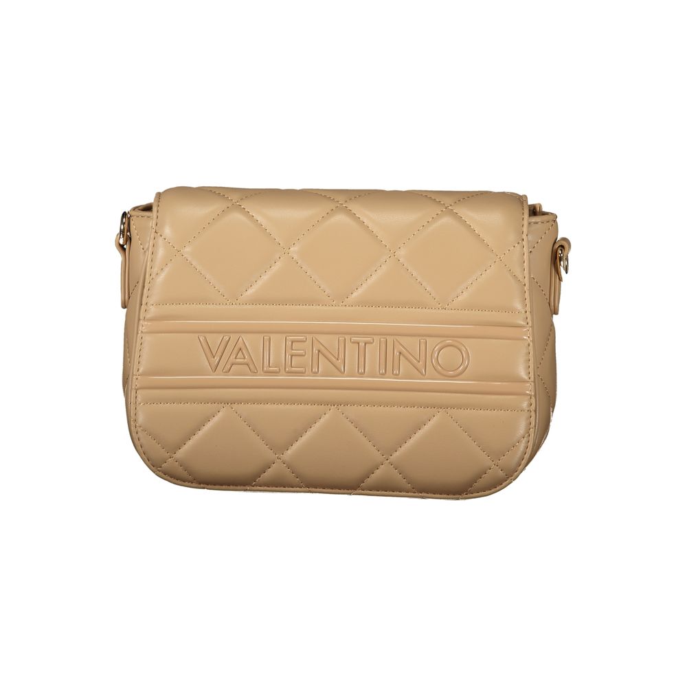 Beige Polyethylene Women Handbag-Mario Valentino-LabelTerrace.com