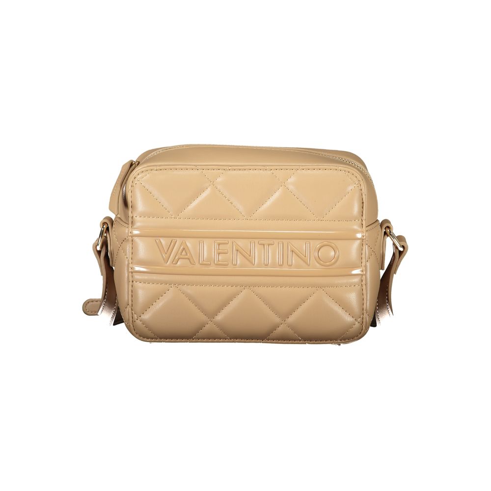 Beige Polyethylene Women Handbag-Mario Valentino-LabelTerrace.com