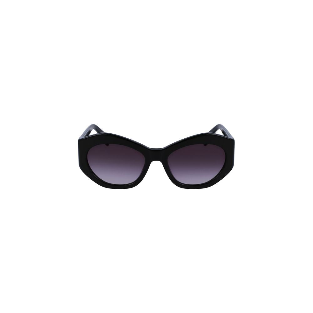 Black Acetate Women Sunglass-Liu Jo-LabelTerrace.com