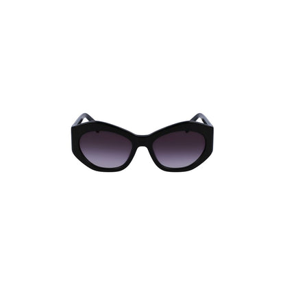 Black Acetate Women Sunglass-Liu Jo-LabelTerrace.com