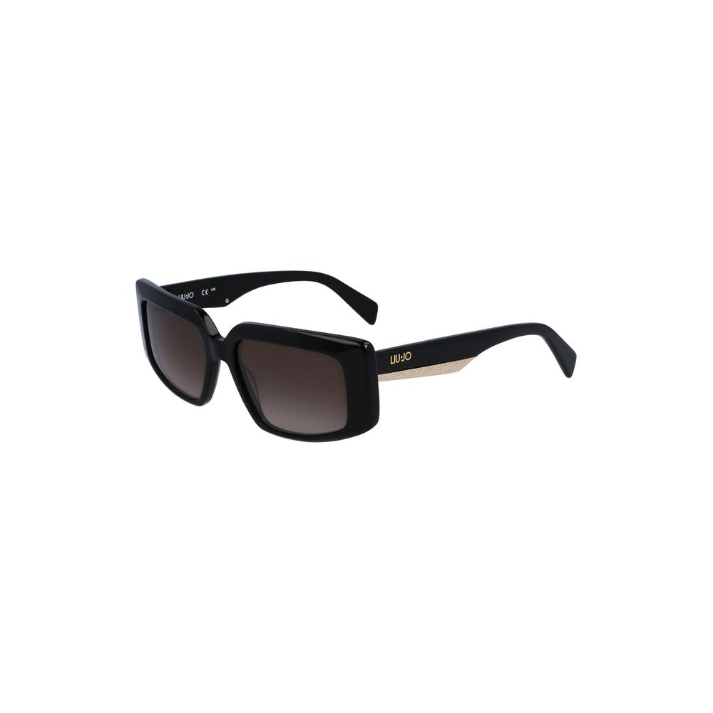 Black Acetate Women Sunglasses-Liu Jo-LabelTerrace.com