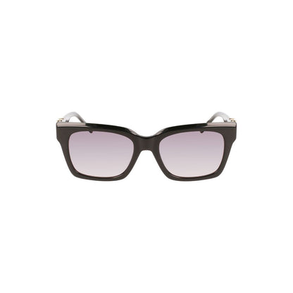 Black Acetate Women's Sunglass-Liu Jo-LabelTerrace.com