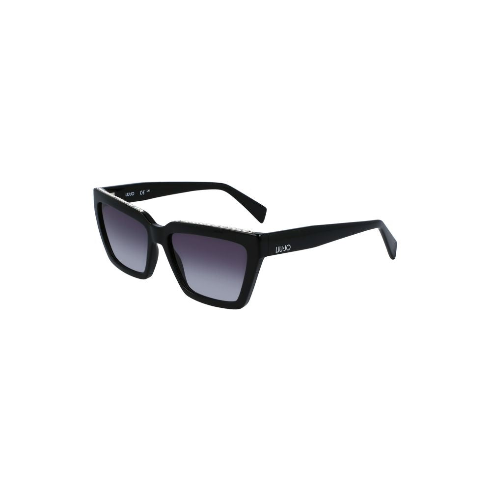 Black Bio Injected Women Sunglass-Liu Jo-LabelTerrace.com