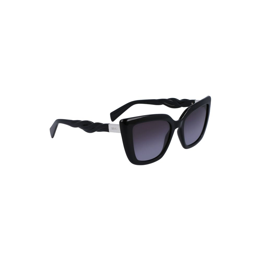 Black Bio Injected Women Sunglasses-Liu Jo-LabelTerrace.com