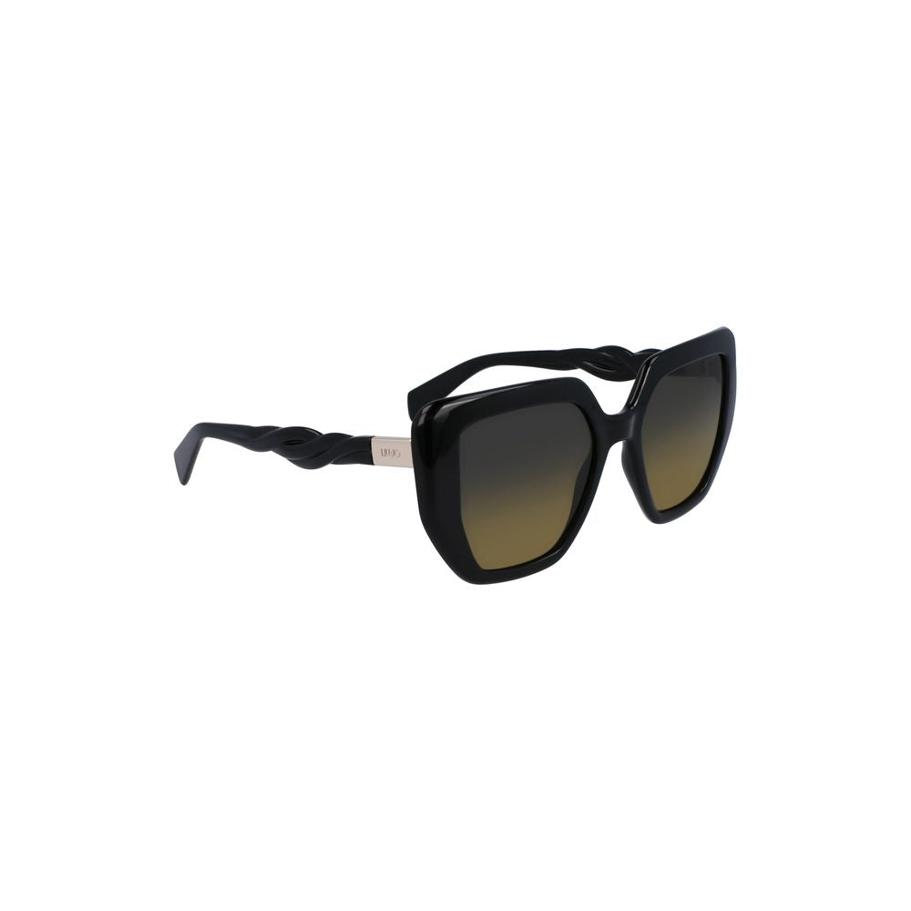 Black Bio Injected Women Sunglasses-Liu Jo-LabelTerrace.com