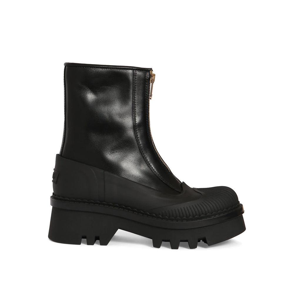 Chloé Raina Leather Boots-Chloé-LabelTerrace.com