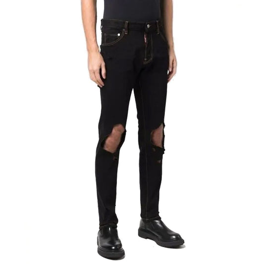 Cotton Denim Jeans-Dsquared²-LabelTerrace.com