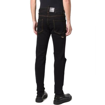 Cotton Denim Jeans-Dsquared²-LabelTerrace.com