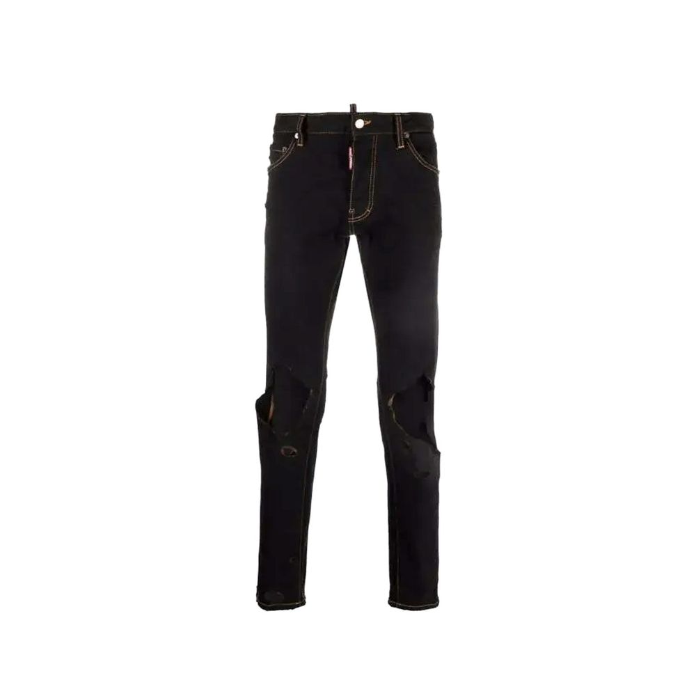 Cotton Denim Jeans-Dsquared²-LabelTerrace.com