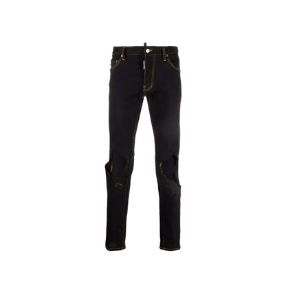 Cotton Denim Jeans-Dsquared²-LabelTerrace.com