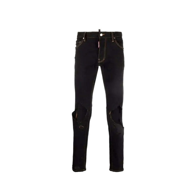 Cotton Denim Jeans-Dsquared²-LabelTerrace.com