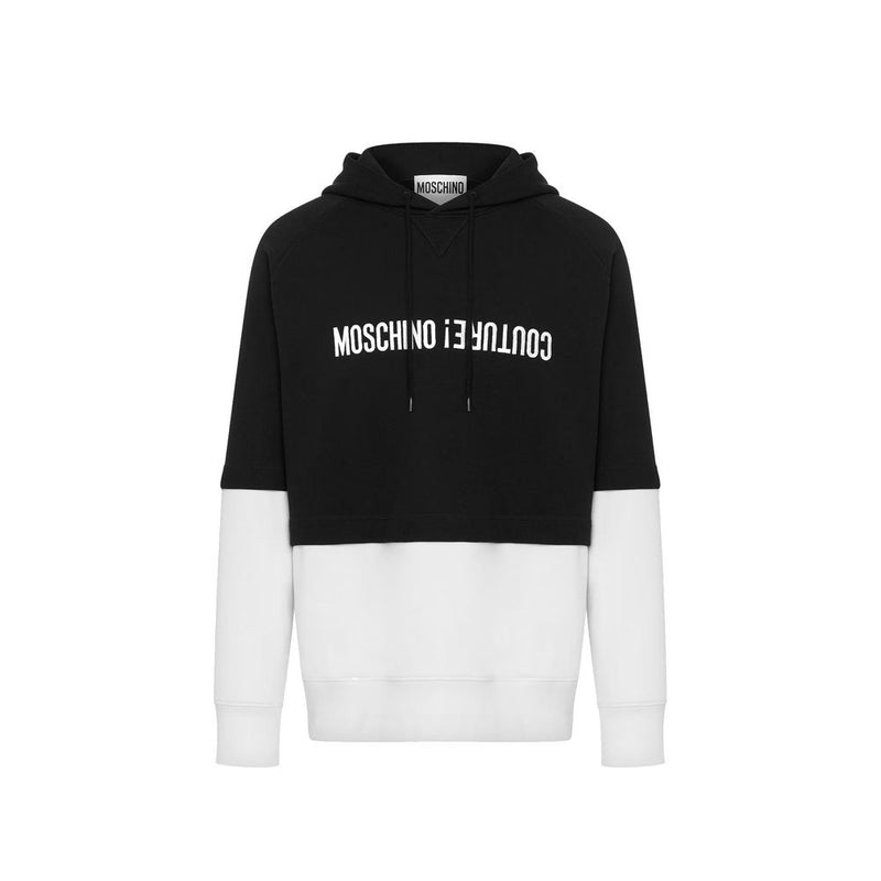 Cotton Hooded Sweatshirt-Moschino-LabelTerrace.com