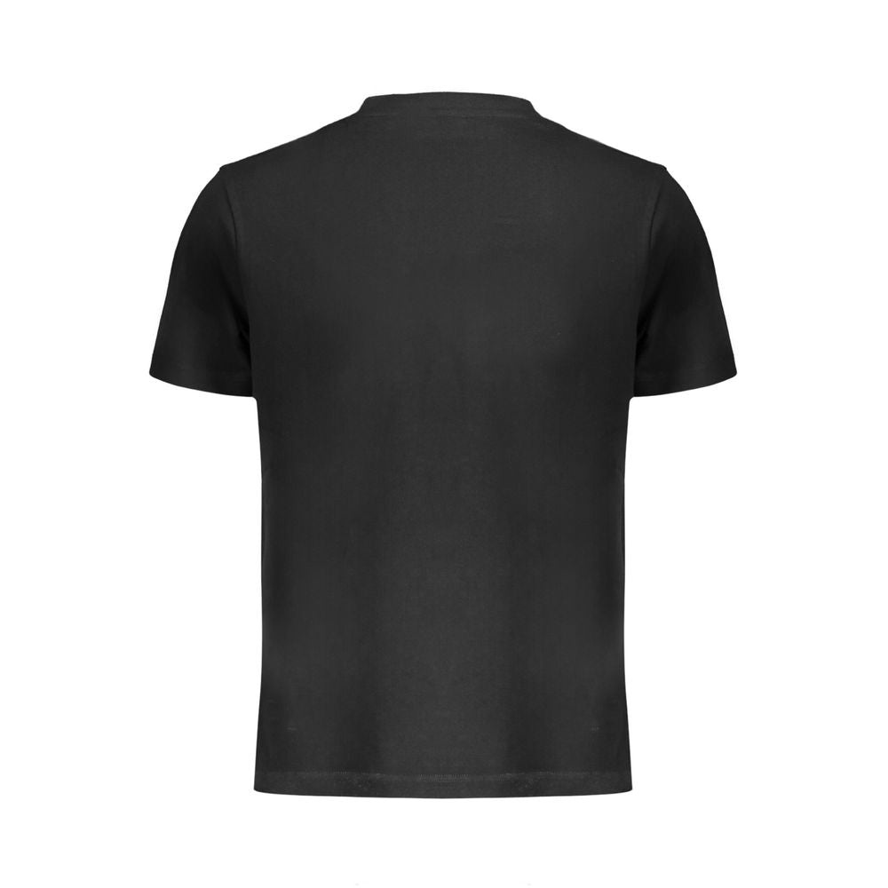 Black Cotton T-Shirt-Lee-LabelTerrace.com
