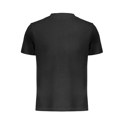 Black Cotton T-Shirt-Lee-LabelTerrace.com