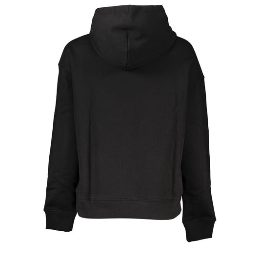 Black Cotton Women Sweater-Tommy Hilfiger-LabelTerrace.com