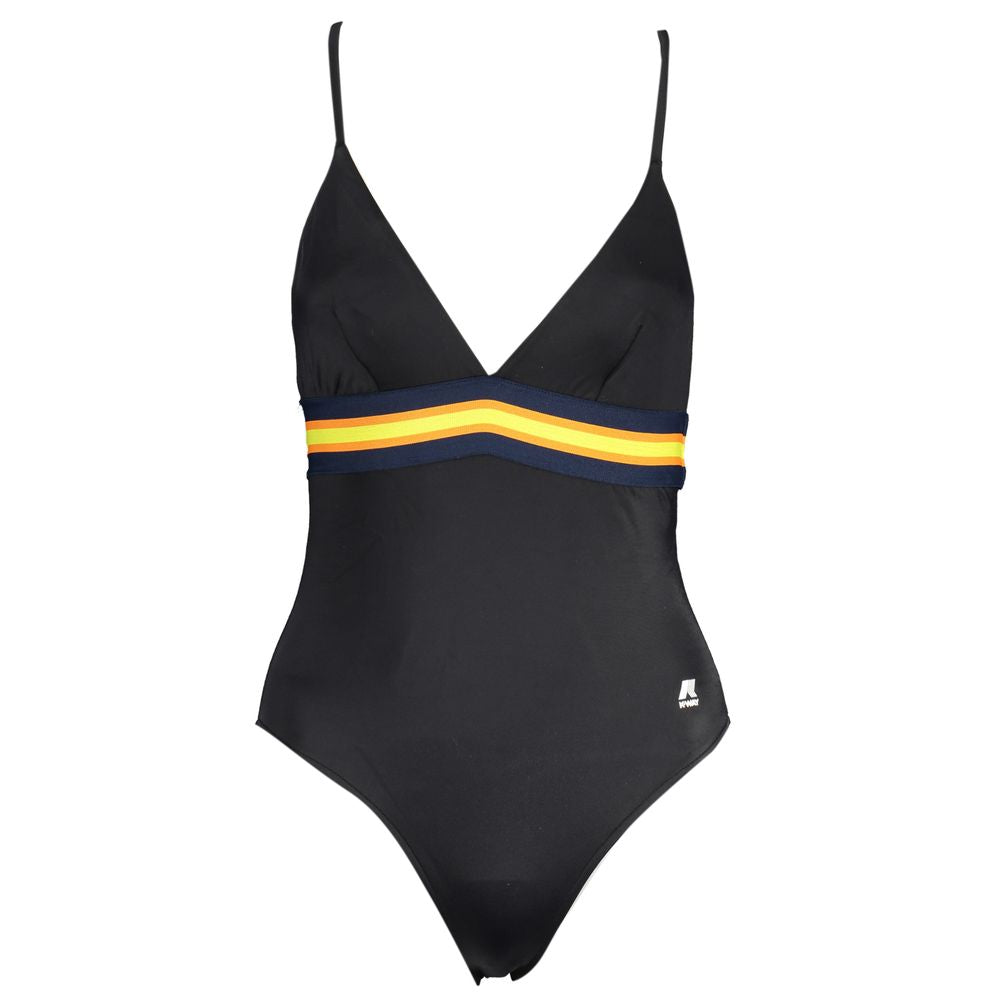 Black Elastane Swimwear-K-WAY-LabelTerrace.com
