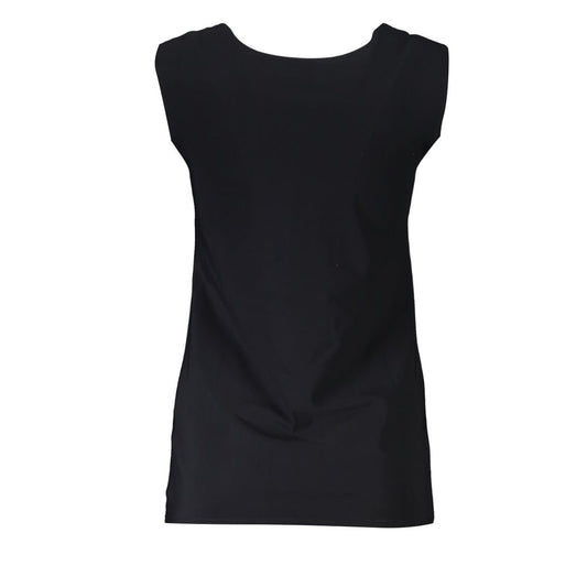 Black Elastane Tank Top-Patrizia Pepe-LabelTerrace.com