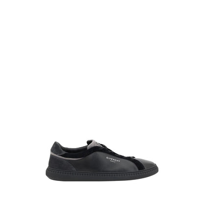 Black Leather G Set Sneakers-Givenchy-LabelTerrace.com