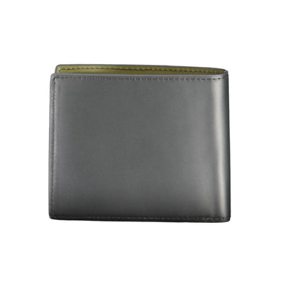 Black Leather Wallet-Tommy Hilfiger-LabelTerrace.com