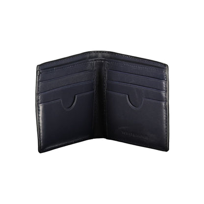 Black Leather Wallet-Tommy Hilfiger-LabelTerrace.com