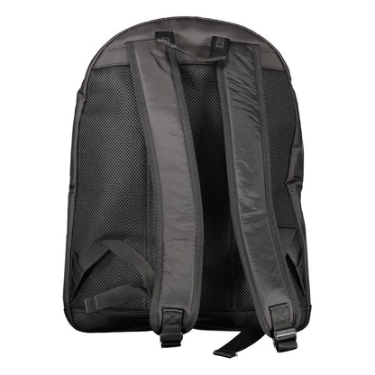 Black Nylon Backpack-Tommy Hilfiger-LabelTerrace.com