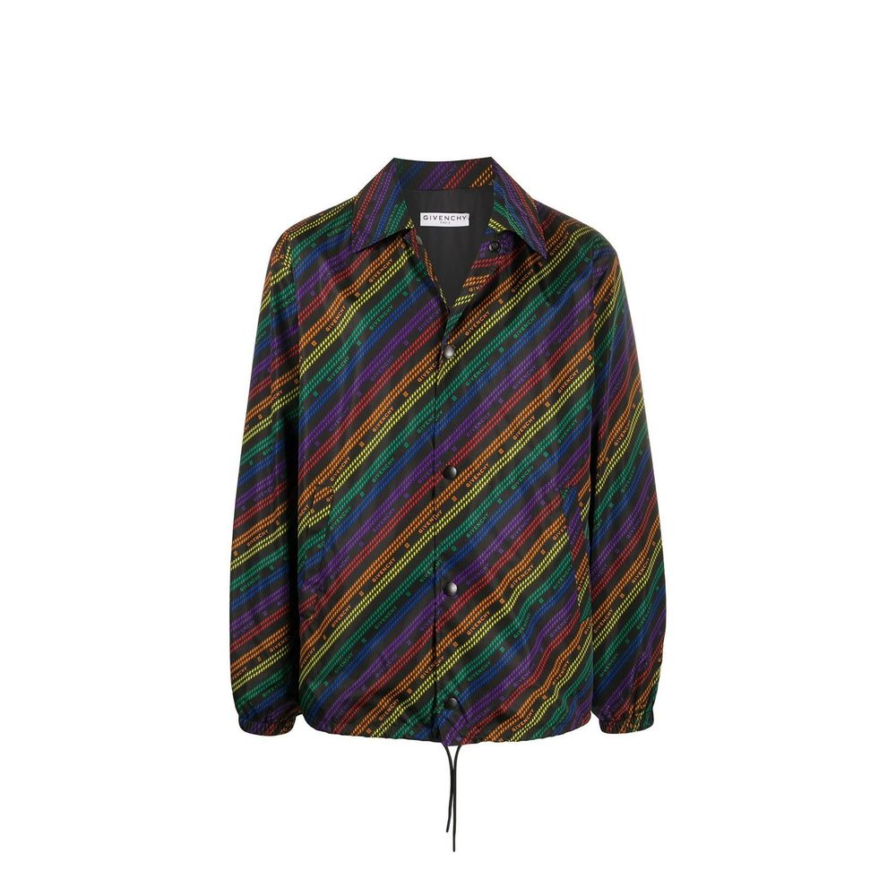 Rainbow Chain Nylon Jacket-Givenchy-LabelTerrace.com