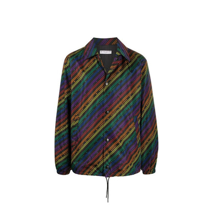 Rainbow Chain Nylon Jacket-Givenchy-LabelTerrace.com