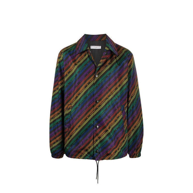 Rainbow Chain Nylon Jacket-Givenchy-LabelTerrace.com