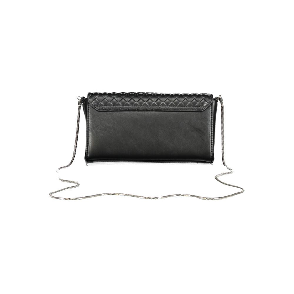 Black Polyester Handbag-Calvin Klein-LabelTerrace.com