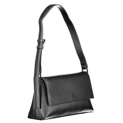 Black Polyester Handbag-Calvin Klein-LabelTerrace.com