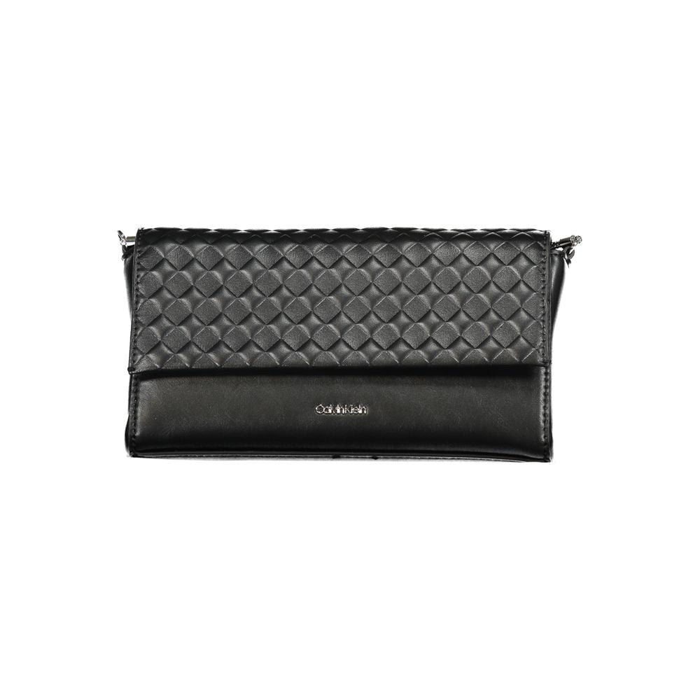 Black Polyester Handbag-Calvin Klein-LabelTerrace.com