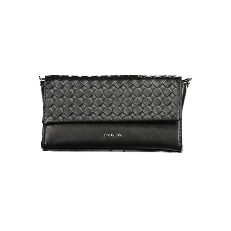 Black Polyester Handbag-Calvin Klein-LabelTerrace.com