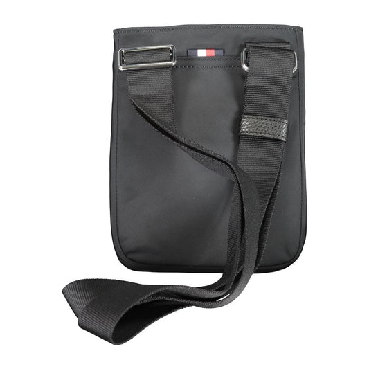 Black Polyester Shoulder Bag-Tommy Hilfiger-LabelTerrace.com