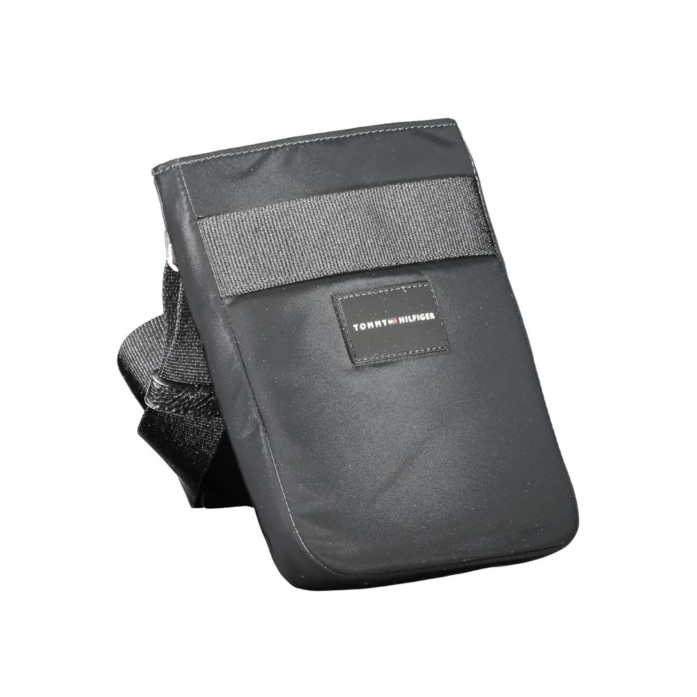 Black Polyester Shoulder Bag-Tommy Hilfiger-LabelTerrace.com