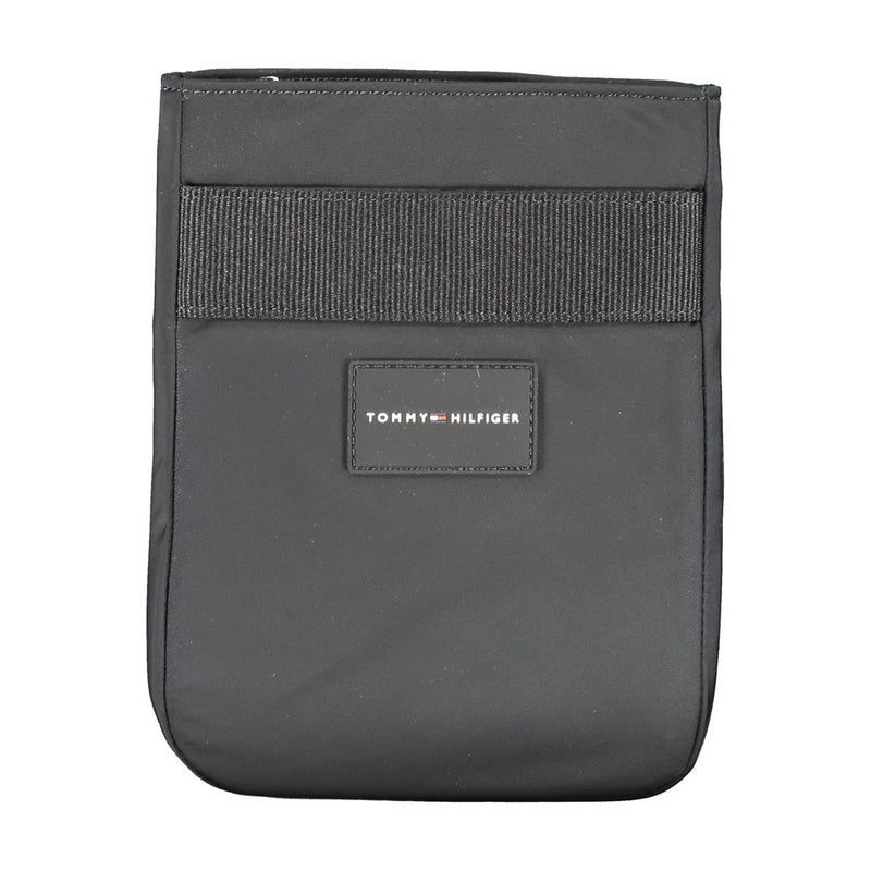 Black Polyester Shoulder Bag-Tommy Hilfiger-LabelTerrace.com