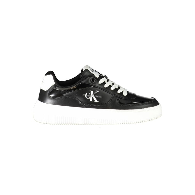 Black Polyester Sneaker-Calvin Klein-LabelTerrace.com